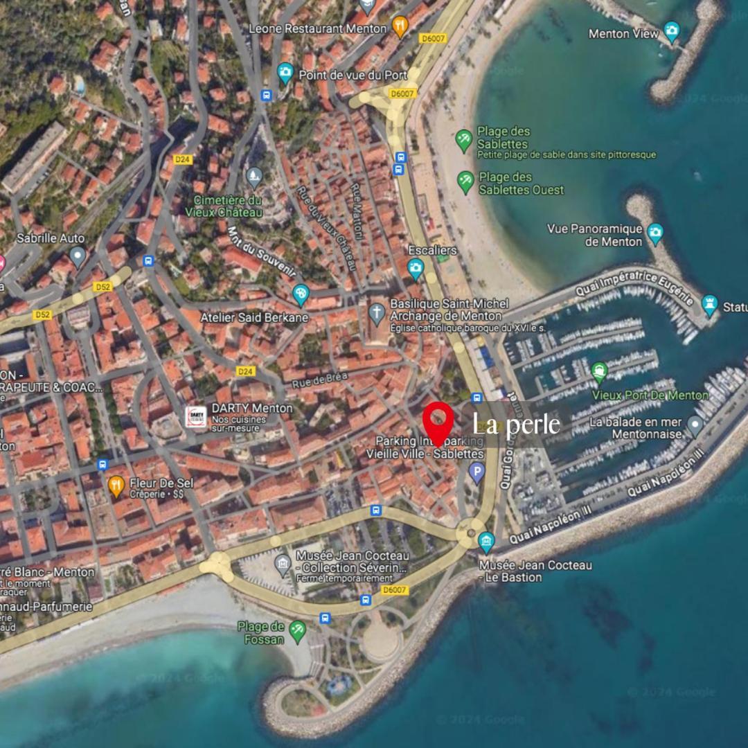 Apartamento La Perle Menton Exterior foto